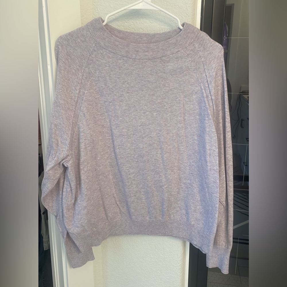purple sweater - target - fits like a medium